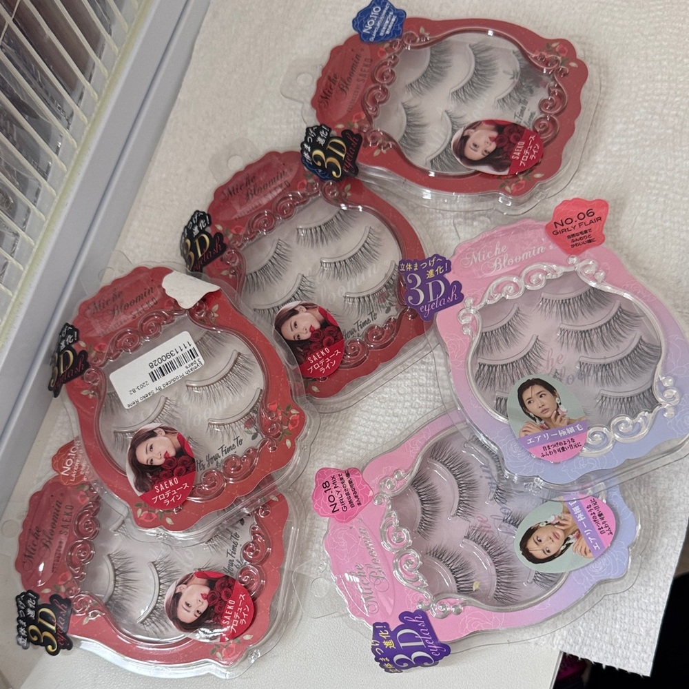 3D Faux Mink Eyelashes Set（new）6pk